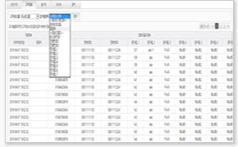 LG U+ 콜센터 상담APP 주요 기능 3.저장 된 고객 정보 및 상담 벽로가 이력 확인 가능